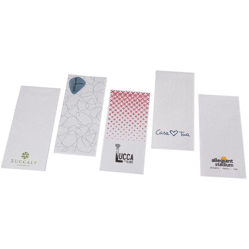 4 43X300 सुती कपडा जस्तै डिस्पोजेबल नेथकलाई अनुकूलित लोगोको डिनर डिनर नेबेक एसजे 12404